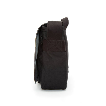 Astor Shoulder Bag (S) W/Back Zipper BLK/GRY - Manhattan Portage