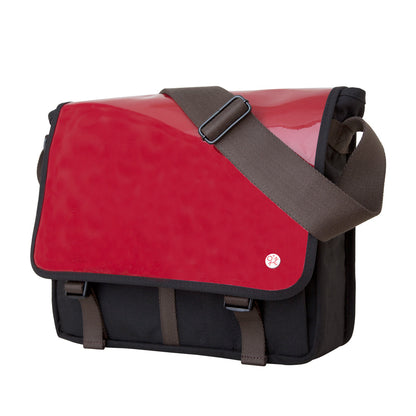 Metropolitan Enamel DJ Bag (M) Red - Manhattan Portage