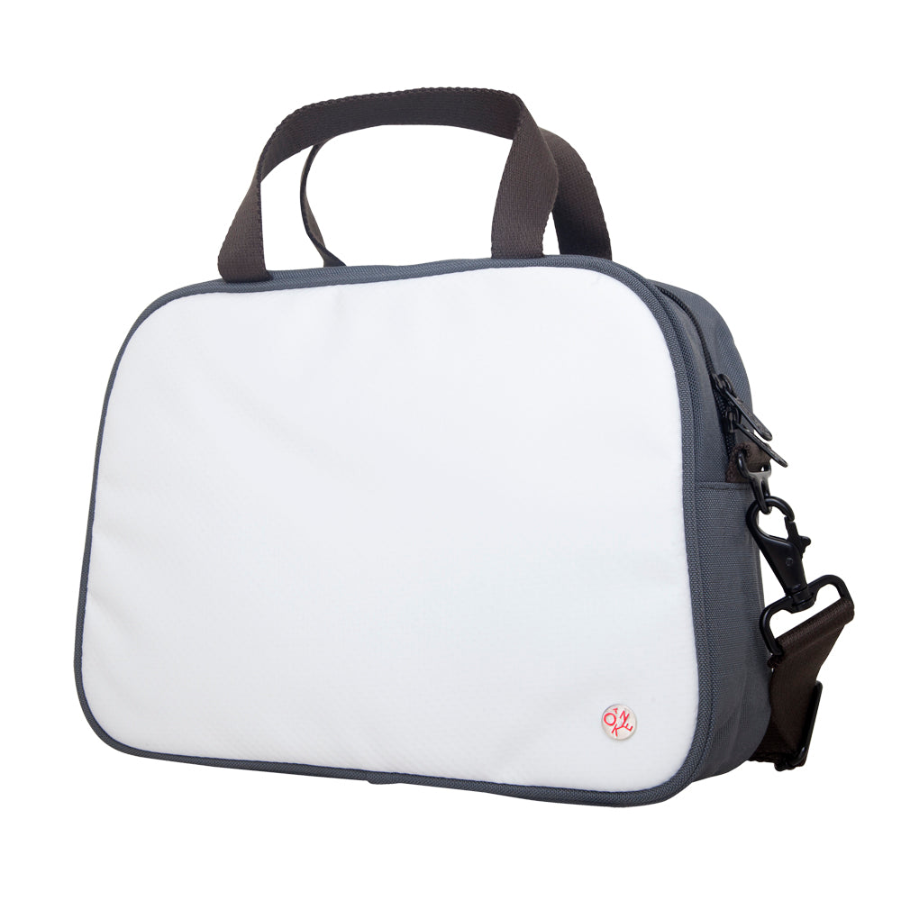 Atlantic Flight Bag WHT/GRY - Manhattan Portage