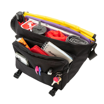 Dana's Messenger Bag Black/Grey - Manhattan Portage