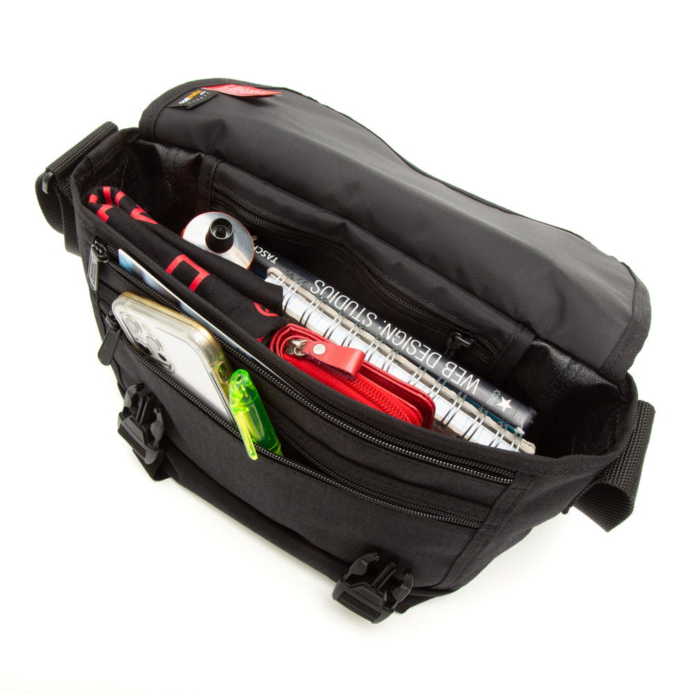NY Messenger Bag Jr (SM) Black - Manhattan Portage