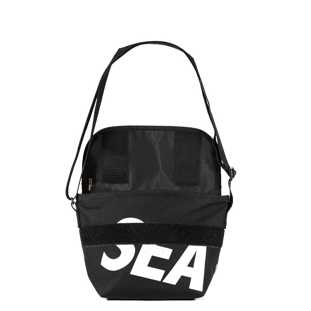 NY Messenger Bag (XXS) Wind and Sea Black - Manhattan Portage