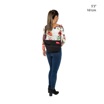 Nylon Messenger Bag JR (SM) Black - Manhattan Portage