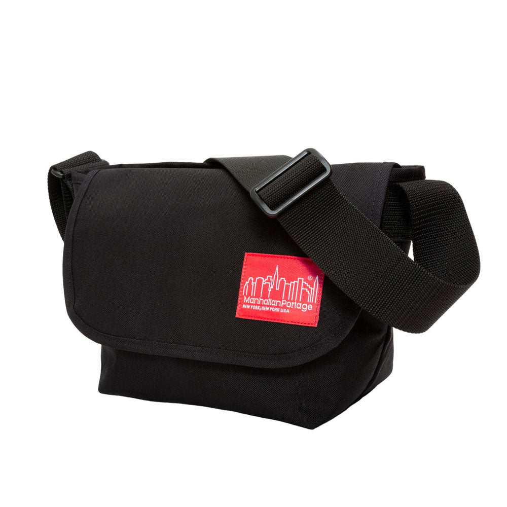 Nylon Messenger Bag JR (SM) Black - Manhattan Portage