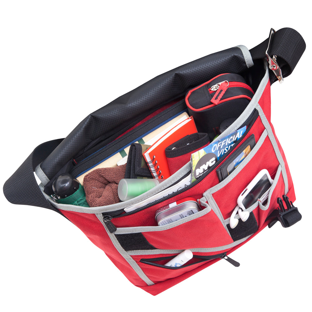 Flatiron Messenger Bag (SM) DBR/CAM/BLK - Manhattan Portage