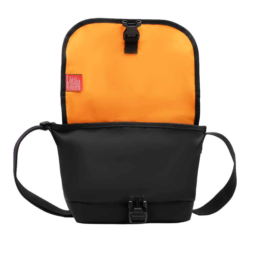 Nylon Messenger Bag JR (SM) ALPHA INDUSTRIES Black - Manhattan Portage