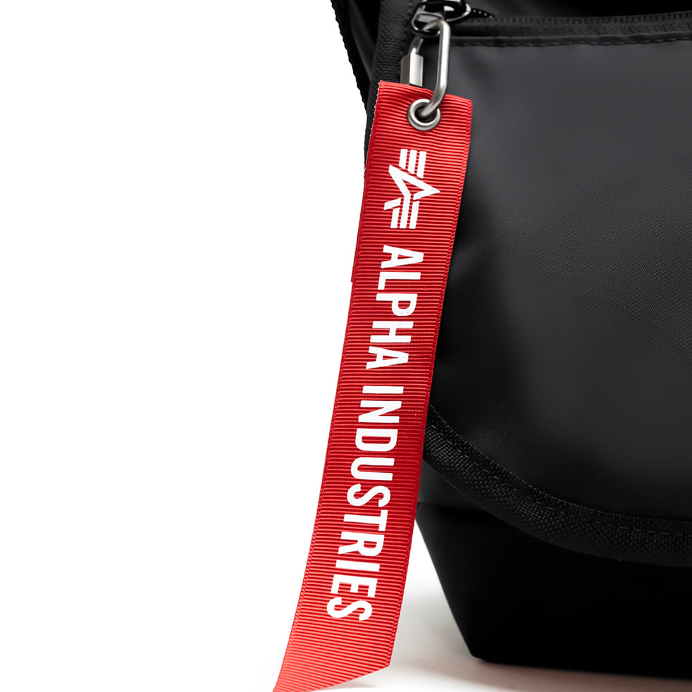 Nylon Messenger Bag JR (SM) ALPHA INDUSTRIES Black - Manhattan Portage