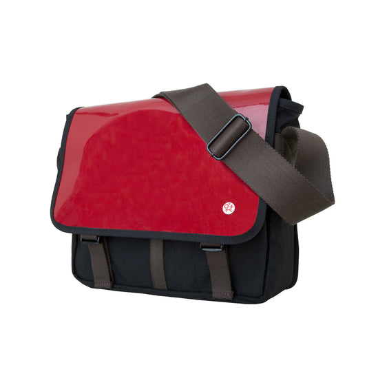 Metropolitan Enamel DJ Bag (S) Red - Manhattan Portage