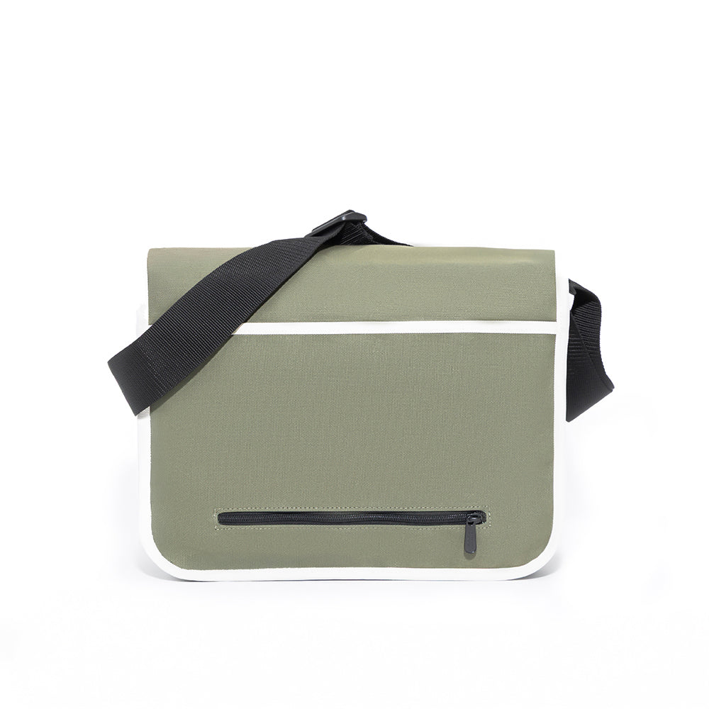 Army Duck Europa (MD) With Back Zipper Canvas BLK/BRN/OLV/IVY - Manhattan Portage