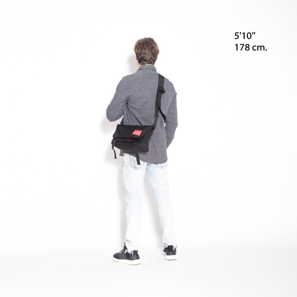 Kent Messenger Bag (L) Black - Manhattan Portage