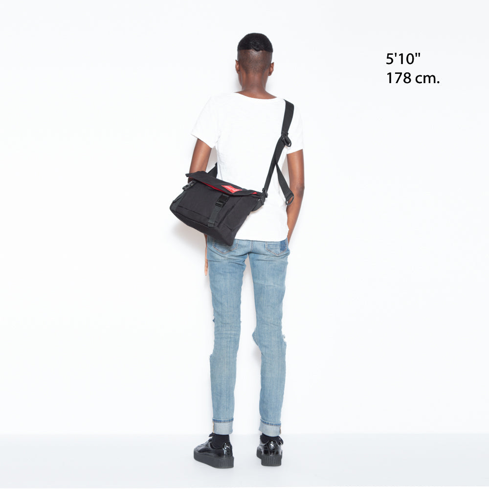 Kent Messenger Bag (L) Black - Manhattan Portage