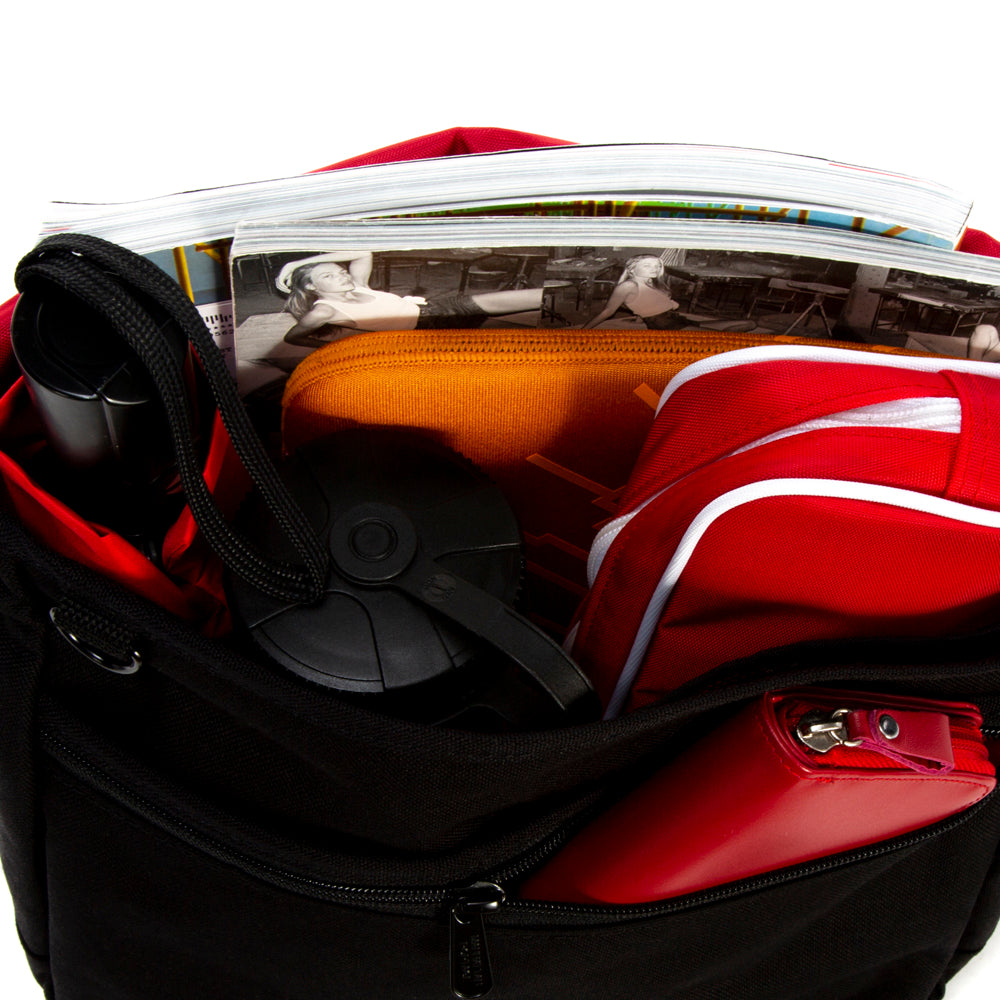 Kent Messenger Bag (L) Black - Manhattan Portage