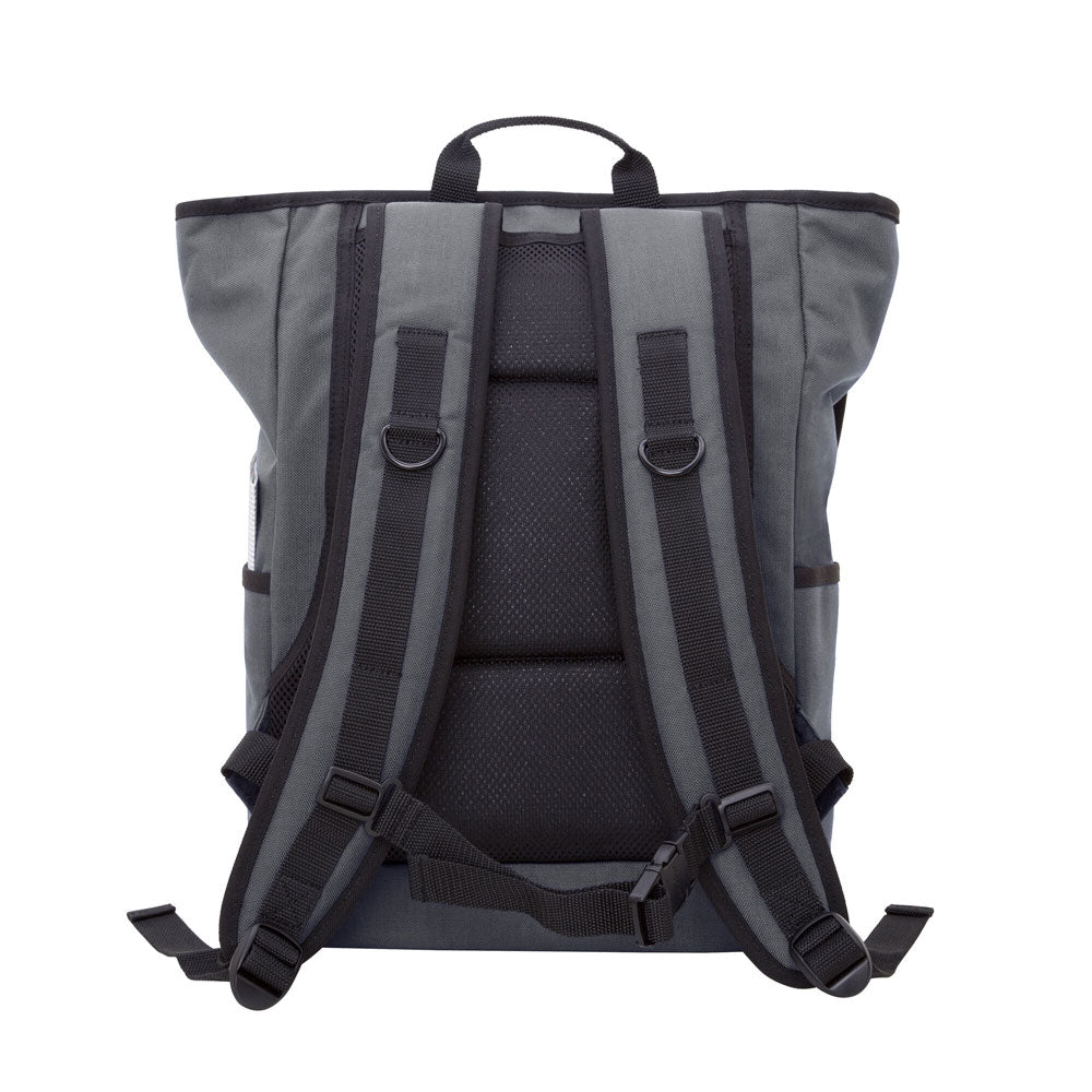 Washington Square Backpack with divider Grey - Manhattan Portage