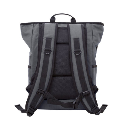 Washington Square Backpack with divider Grey - Manhattan Portage