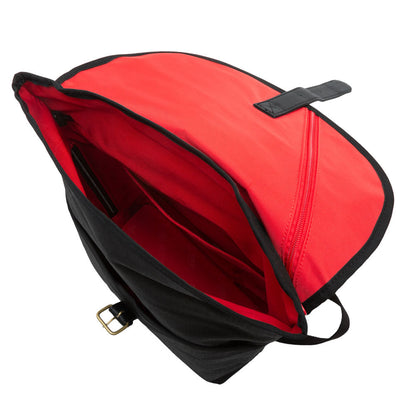 Waxed Nylon Bergen Backpack Black - Manhattan Portage