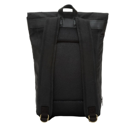 Waxed Nylon Bergen Backpack Black - Manhattan Portage