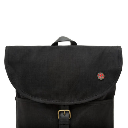 Waxed Nylon Bergen Backpack Black - Manhattan Portage