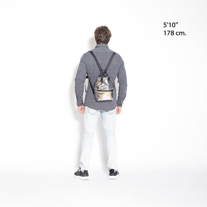 Foil Euclid Backpack Silver - Manhattan Portage