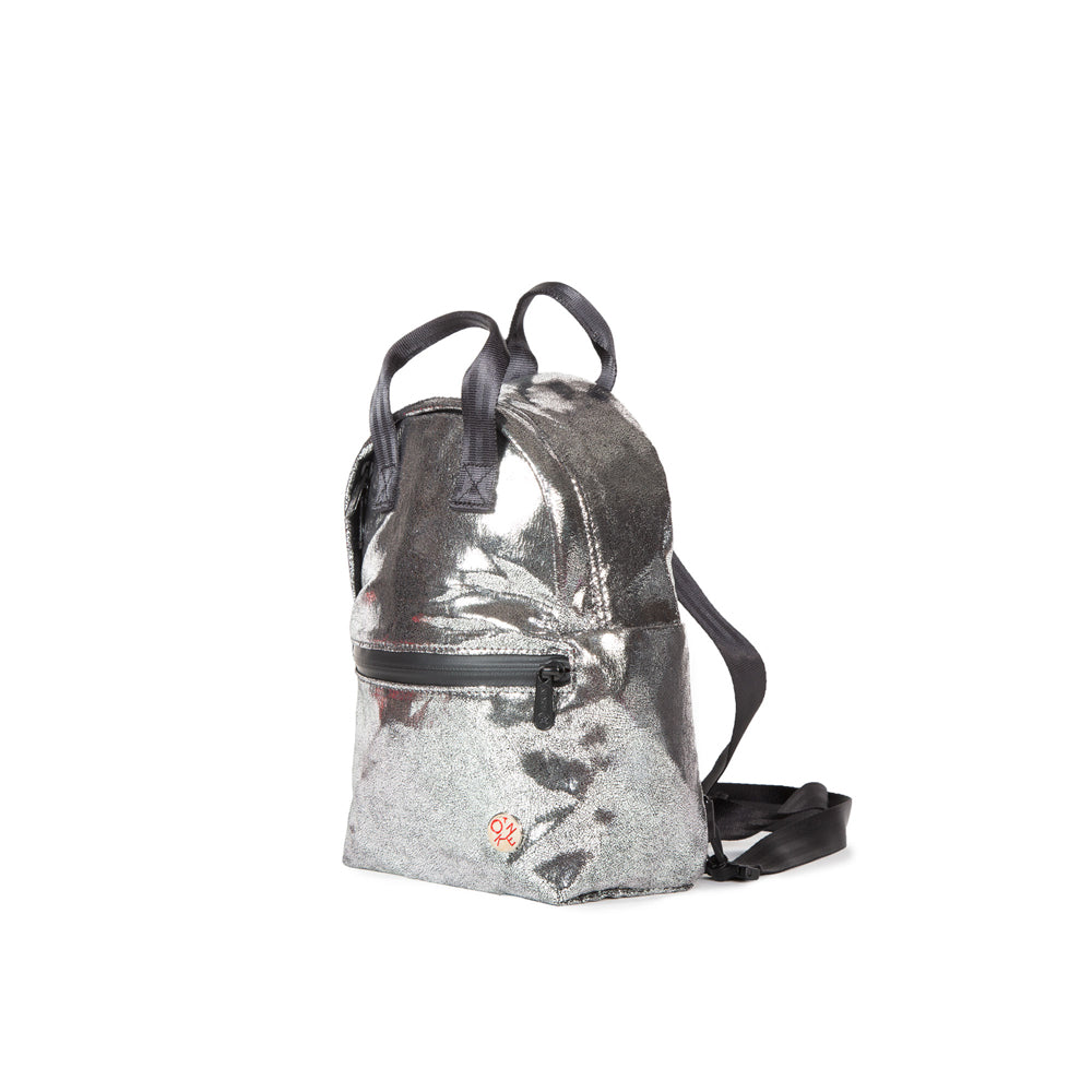 Foil Euclid Backpack Silver - Manhattan Portage