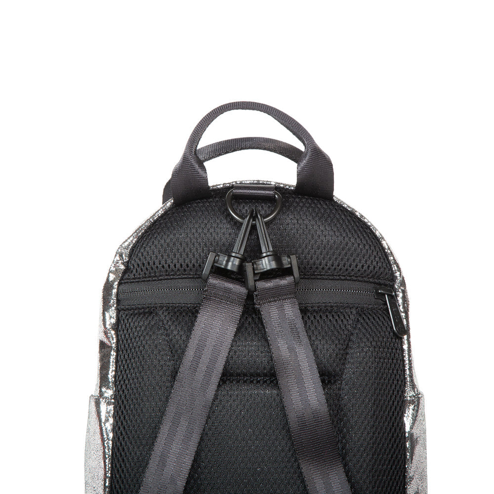 Foil Euclid Backpack Silver - Manhattan Portage