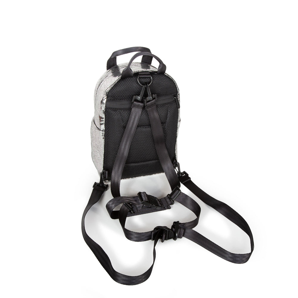 Foil Euclid Backpack Silver - Manhattan Portage