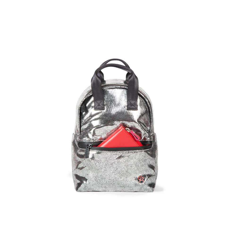 Foil Euclid Backpack Silver - Manhattan Portage