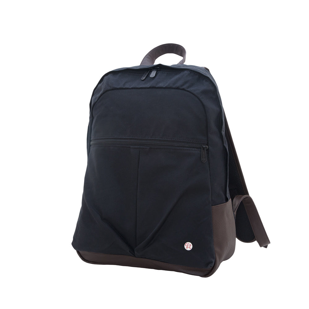 Waxed Woodhaven Backpack Black - Manhattan Portage