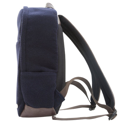 University Wool Backpack Navy - Manhattan Portage