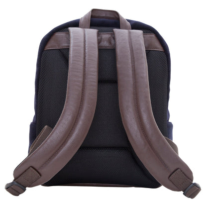 University Wool Backpack Navy - Manhattan Portage
