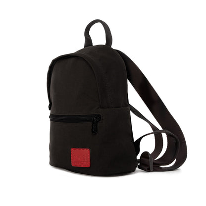 Waxed Nylon Randall's Island Backpack Black - Manhattan Portage