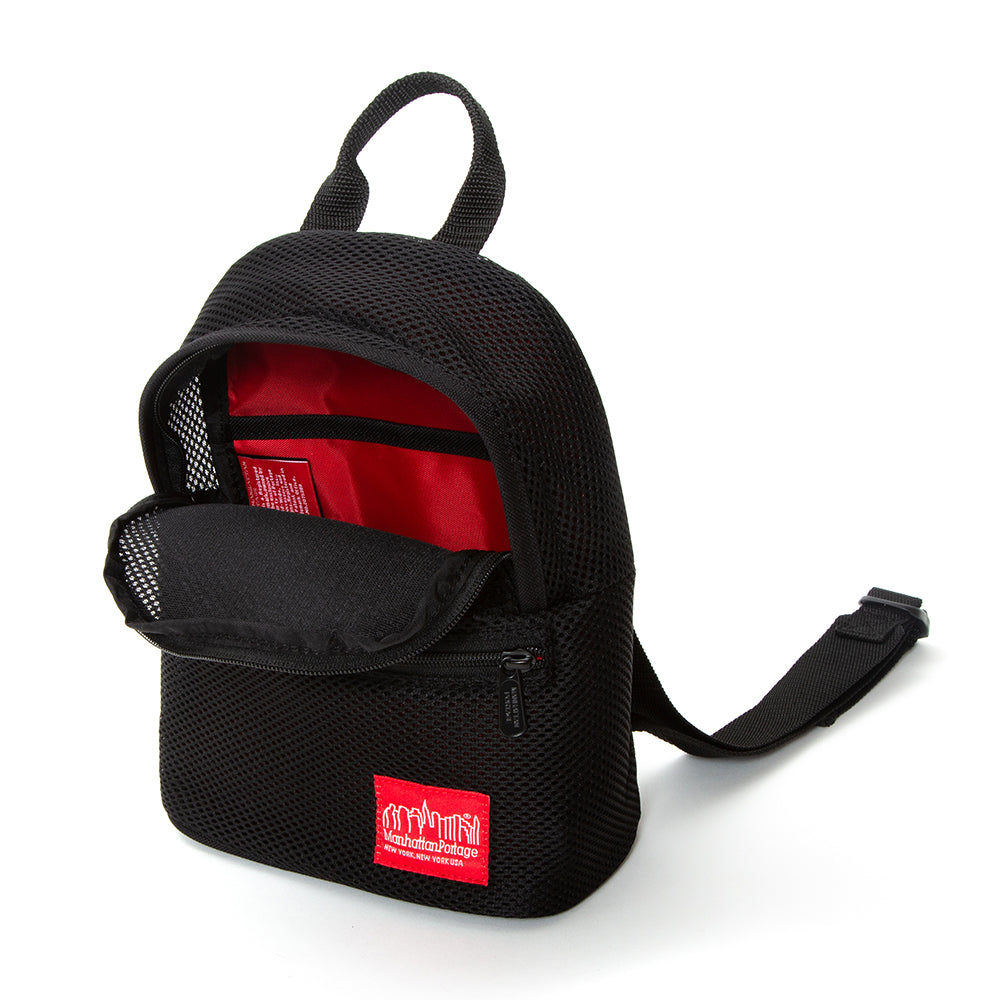 Mesh Randall's Island Backpack Black - Manhattan Portage