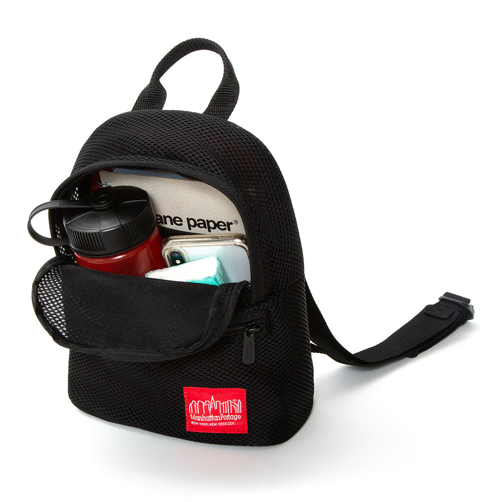 Mesh Randall's Island Backpack Black - Manhattan Portage