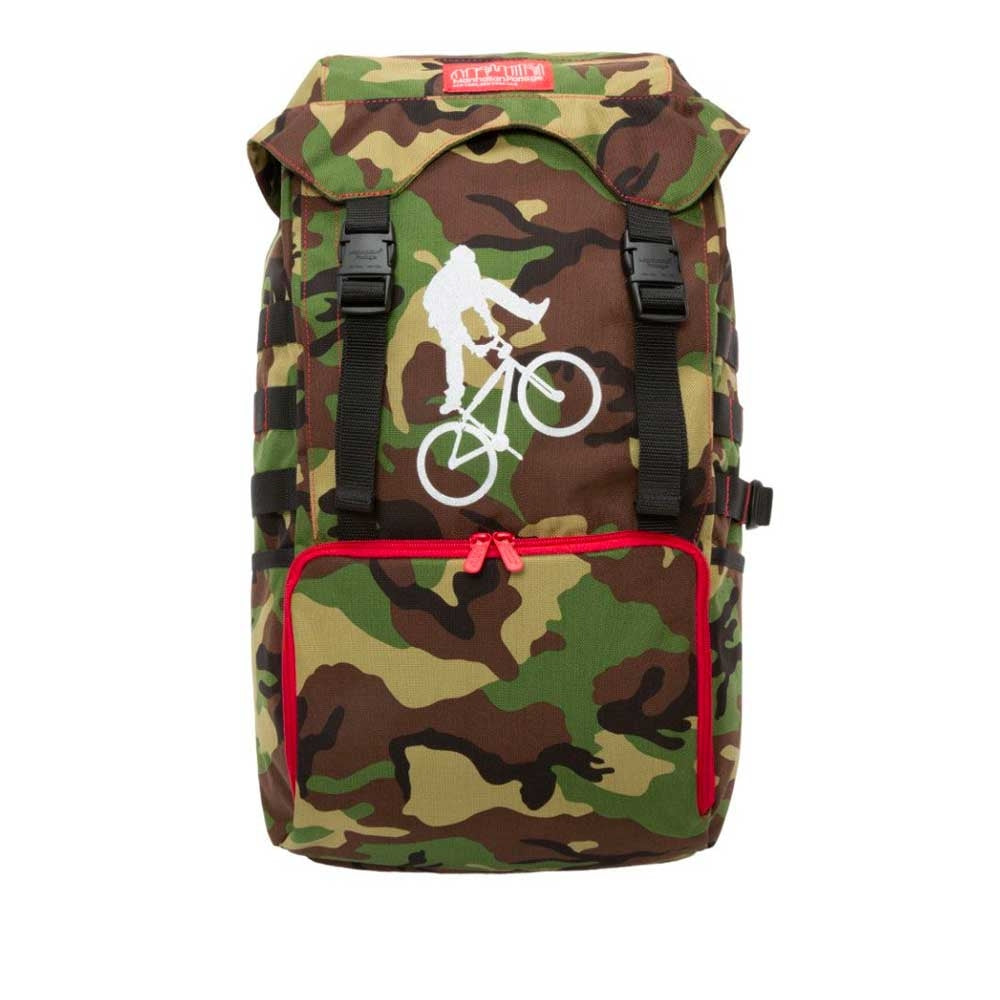 Dblocks Hiker Backpack CAM/RED - Manhattan Portage