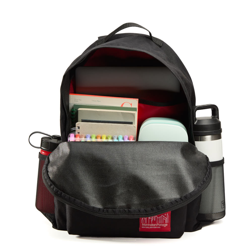 Big Apple Backpack (LG) Ver 2 Black - Manhattan Portage