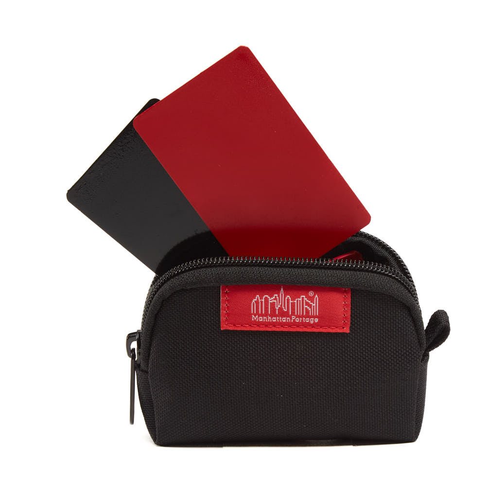 Coin Purse W/Divider Black - Manhattan Portage