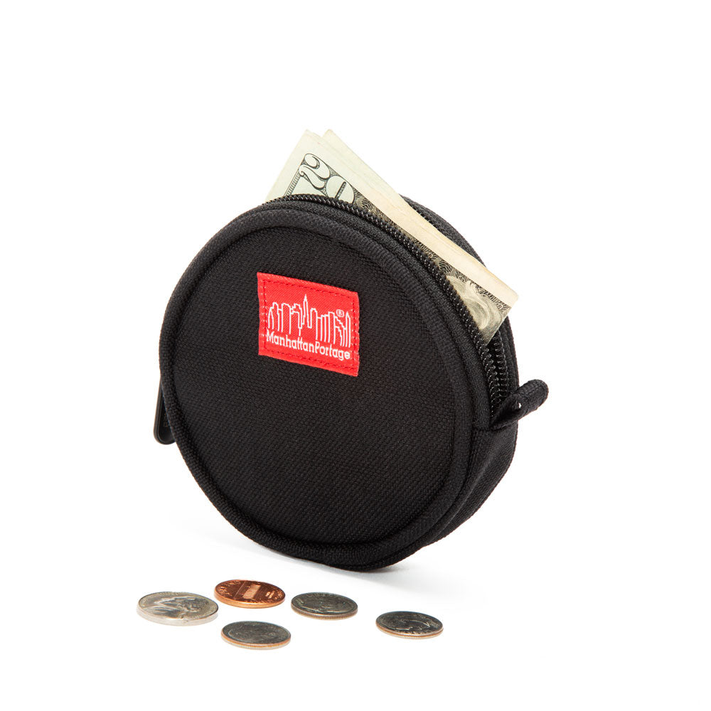 Ellington Circle Coin Purse Black - Manhattan Portage