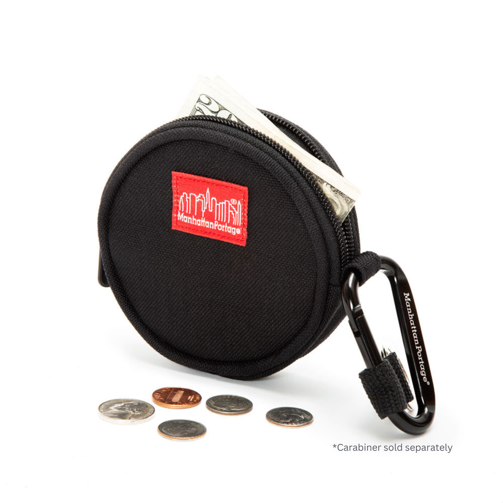 Ellington Circle Coin Purse Black - Manhattan Portage