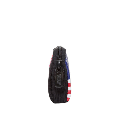 Stars and Stripes Coin Purse Black - Manhattan Portage