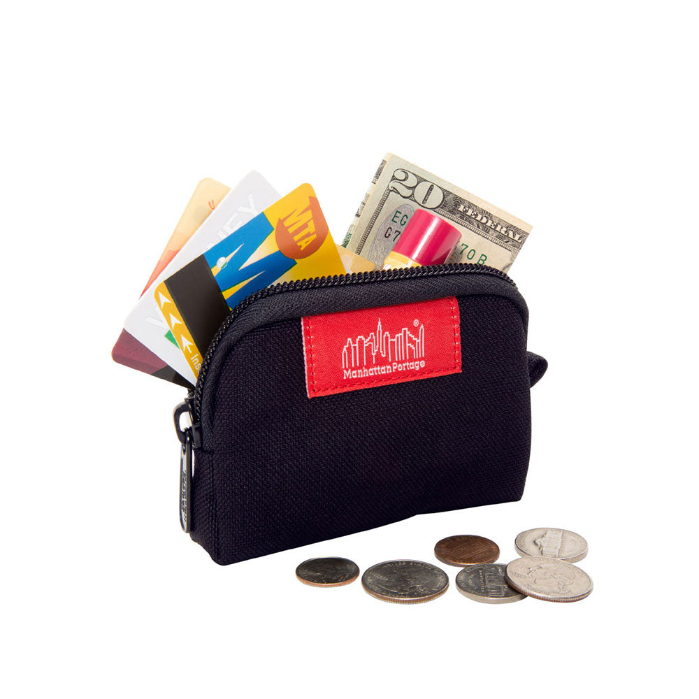 Stars and Stripes Coin Purse Black - Manhattan Portage