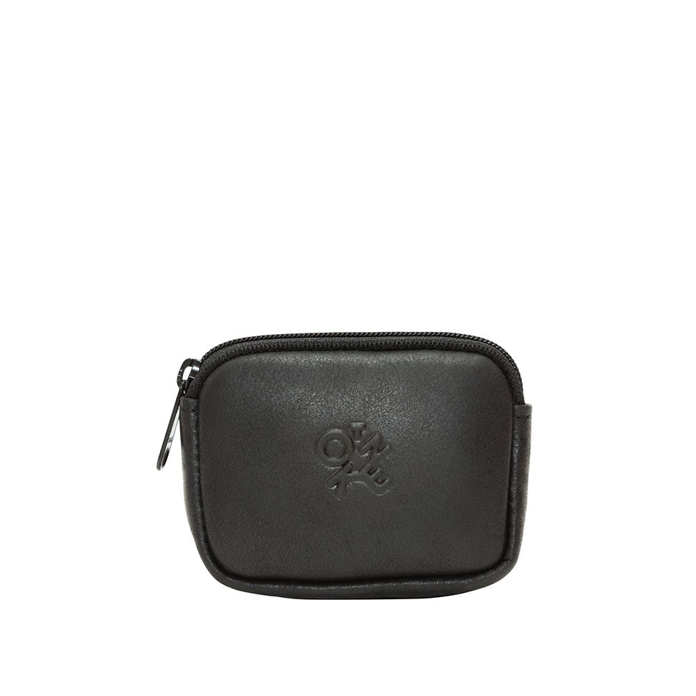 Leather Coin Purse (SM) Black - Manhattan Portage