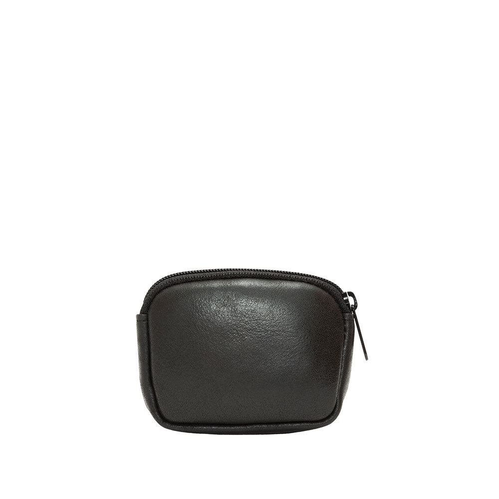 Leather Coin Purse (SM) Black - Manhattan Portage