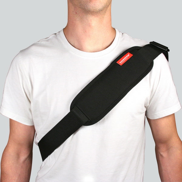 Padded Shoulder Strap Black - Manhattan Portage