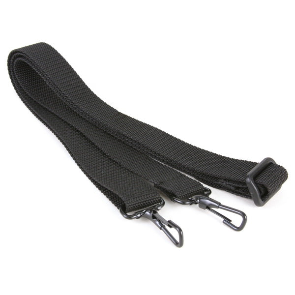 Thin Adjustable Shoulder Strap Black - Manhattan Portage