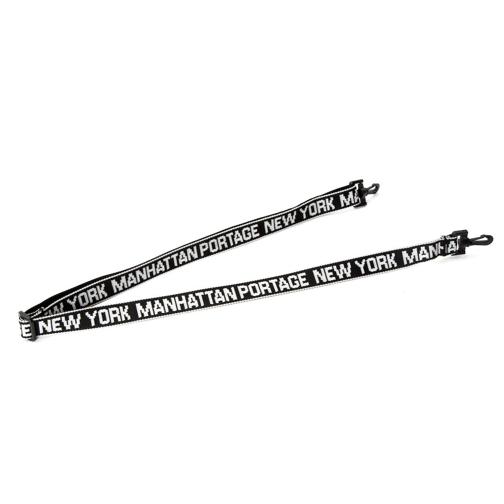 Emblem Adjustable Shoulder Strap (S) Black - Manhattan Portage