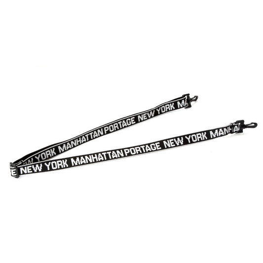 Emblem Adjustable Shoulder Strap (S) Black - Manhattan Portage