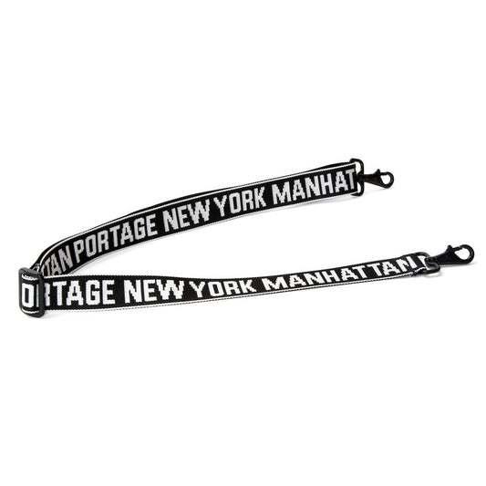 Emblem Adjustable Shoulder Strap (M) Black - Manhattan Portage