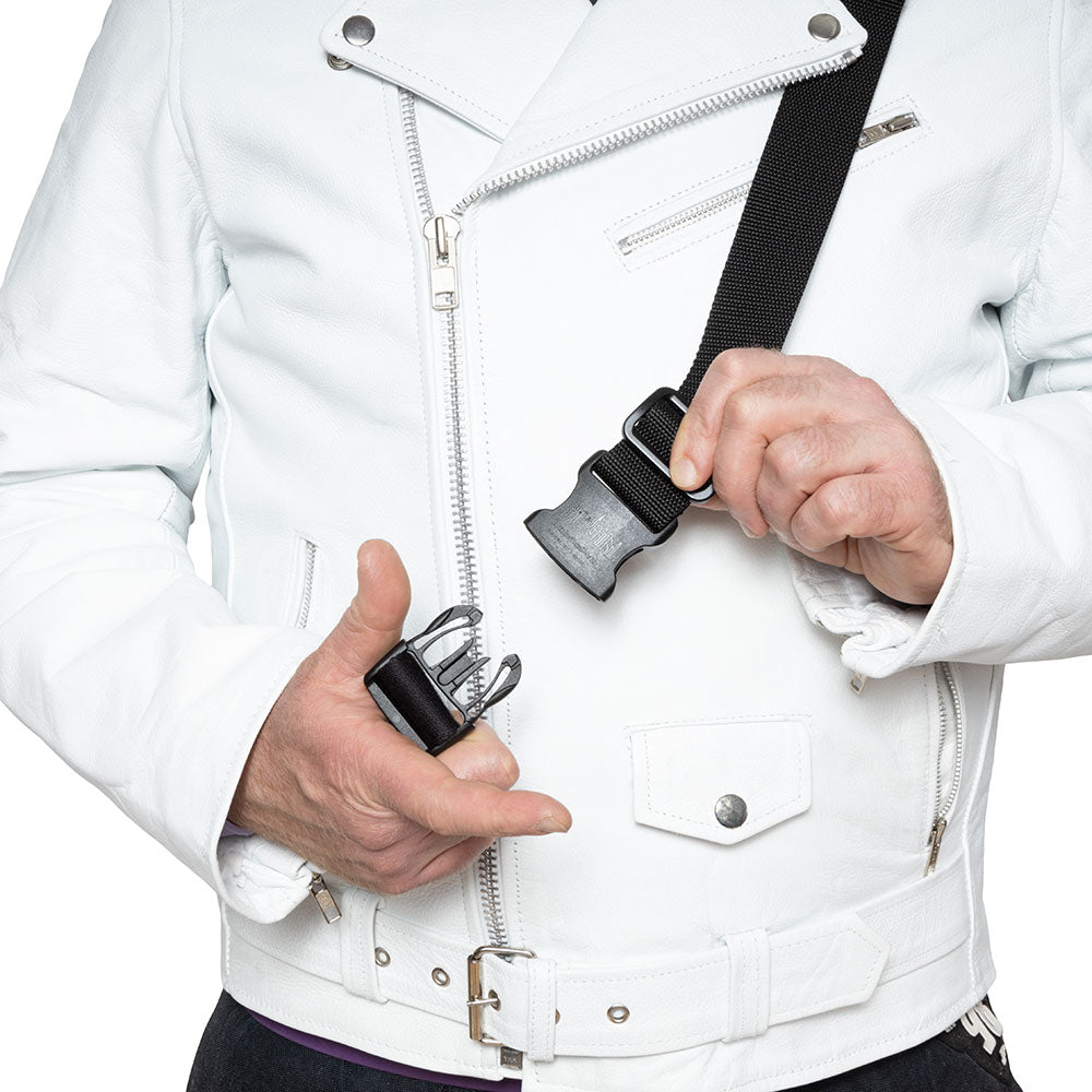 Female-Male 1.5" Extension Strap Black - Manhattan Portage