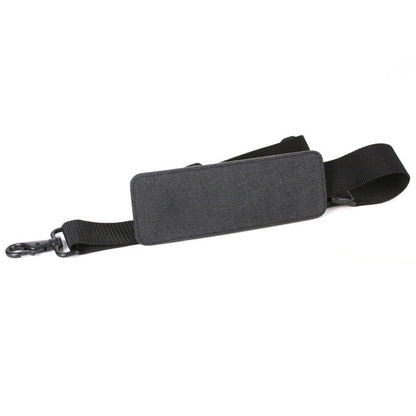 Leather Shoulder Strap Black - Manhattan Portage