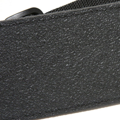 Leather Shoulder Strap Black - Manhattan Portage