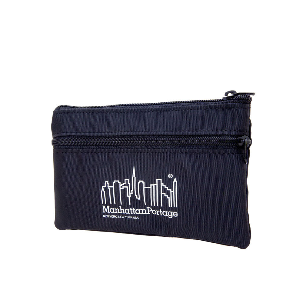 Double Zipper Pouch Black - Manhattan Portage